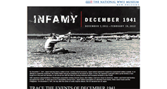 Desktop Screenshot of infamydecember1941.org